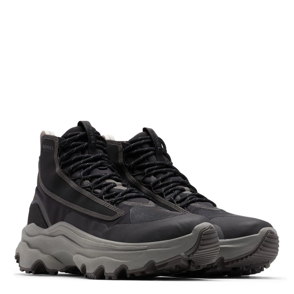 Sorel Men's Kinetic Breakthru Venture Mid In Black/Jet - Image 2