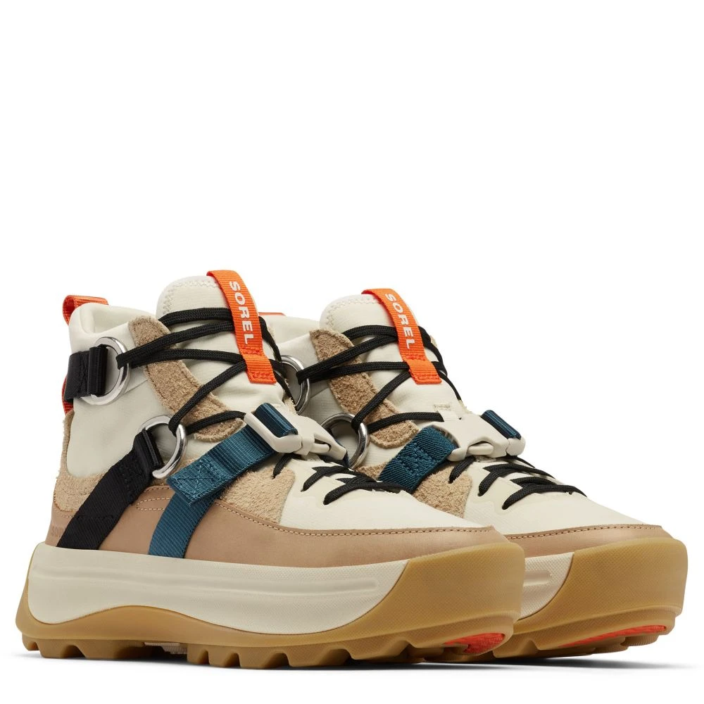 Sorel Women's ONA EQ Mid Sneaker In Ceramic/Chalk - Image 2