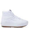 Vans Women's Sk8-Hi Canvas Stacked In True White