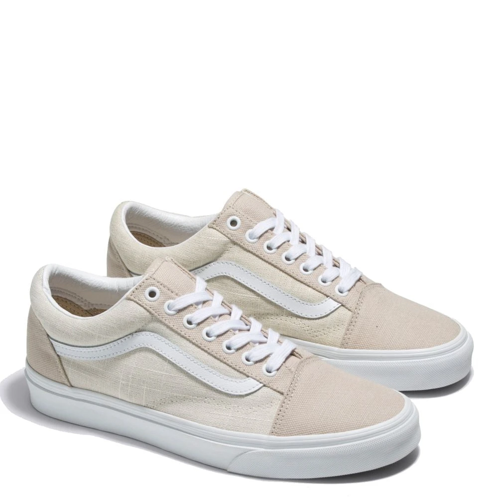 Vans Summer Linen Old Skool In Natural - Image 2