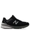 New Balance Women's Made In US 990v5 In Black With Silver