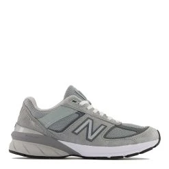 New Balance Men's Made In US 990v5 In Grey With Castlerock