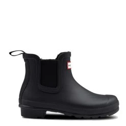 Hunter Women's Original Insulated Chelsea Boots In Black